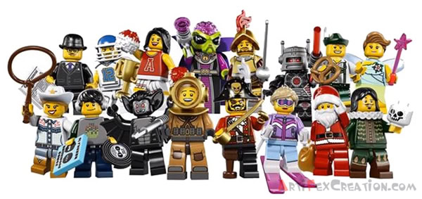 8833 LEGO Collectible Minifigures Series 8