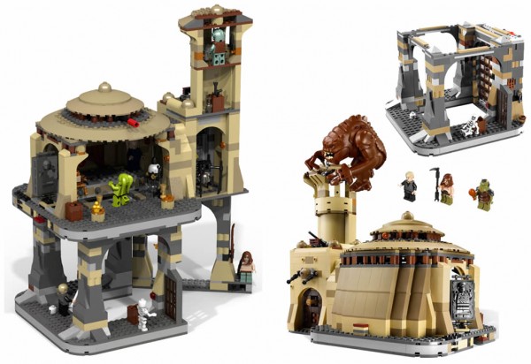 LEGO Star Wars 9516 Jabba's Palace & Rancor Pit (Rendu 3D par Gunner)