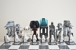 LEGO Star Wars Giant Hoth Chess par Brickplace Customs