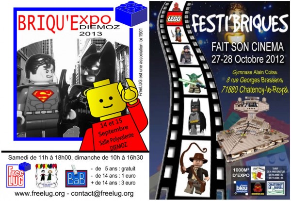 Briqu'Expo Diemoz 2013 & Festi'Briques 2012