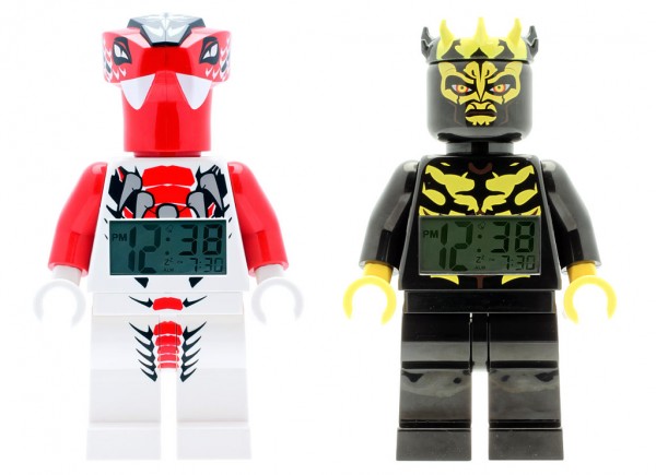 LEGO Ninjago & Star Wars Alarm Clocks - Fang Suei & Savage Opress