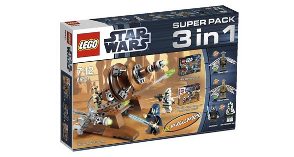 LEGO Star Wars 66431 Super Pack 3in1