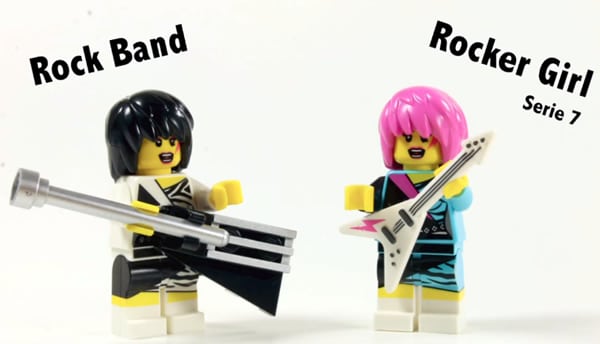 LEGO Rock Band Minifigure Review 850486 par MonsieurCaron