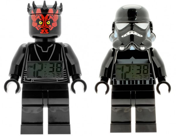 LEGO Star Wars Alarm Clocks : Darth Maul & Shadow Trooper