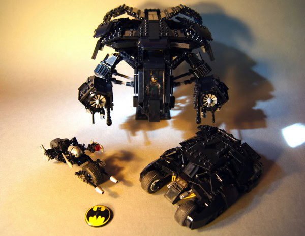 Batpod, The Bat & Tumbler par j7boy