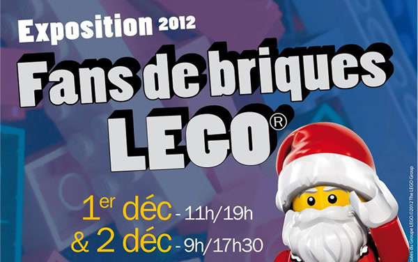 Exposition Fans de Briques LEGO - 1er et 2 décembre 2012 à Talence (33)