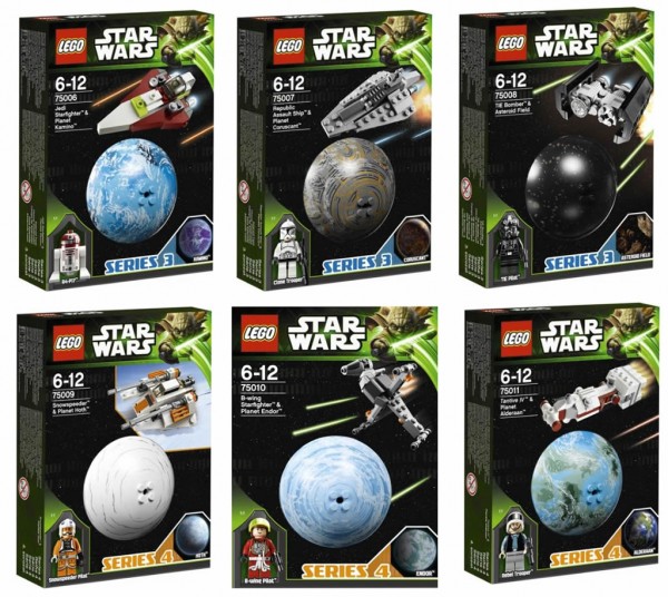 LEGO Star Wars Planet Series 3 & 4