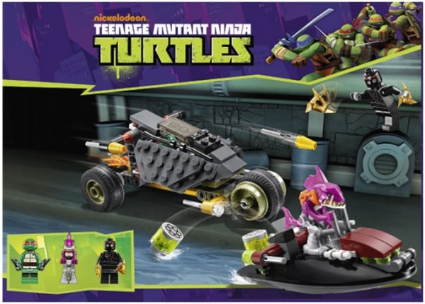 LEGO Teenage Mutant Ninja Turtles : 79102 Stealth Shell in Pursuit