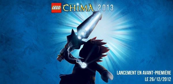 Lancement en avant-première de la gamme Legends of Chima le 26 décembre 2012