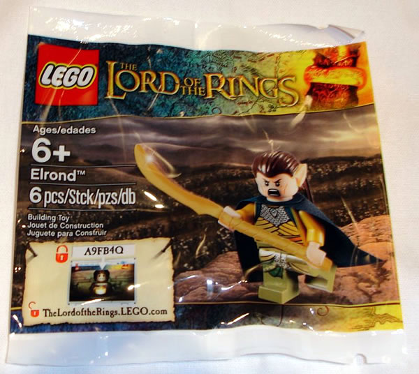 LEGO Lord of the Rings : Exclusive Elrond Minifigure