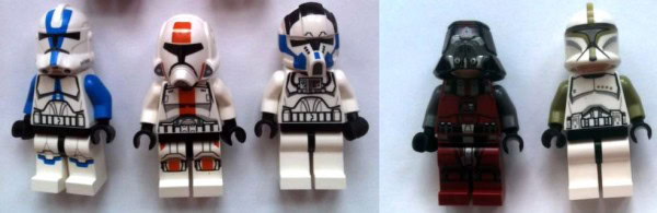 LEGO Star Wars 2013 - Minifigs Lineup