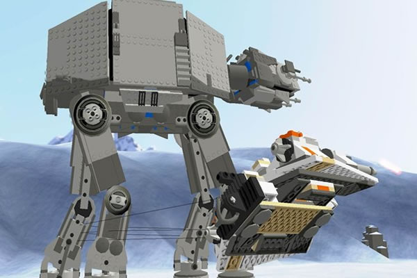 Lego Star Wars II (Video Game) Battle of Hoth