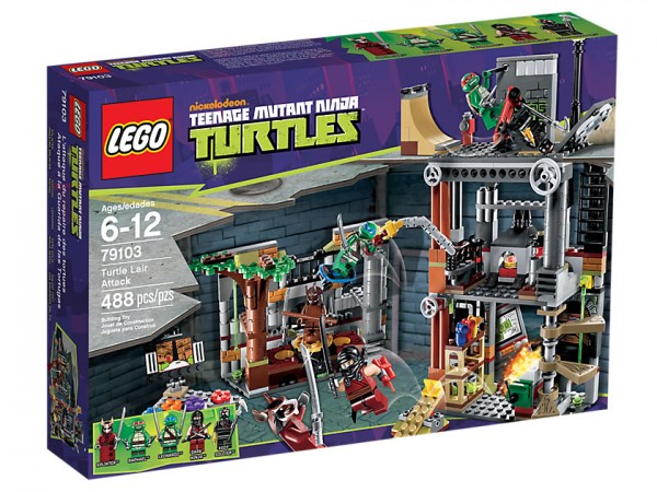 LEGO Teenage Mutant Ninja Turtles - 79103 Turtle Lair Attack