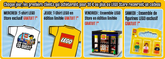 LEGO Store SO OUEST - Promotions