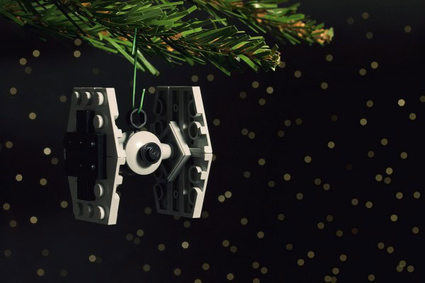 TIE Fighter Christmas Ornament - Chris McVeigh