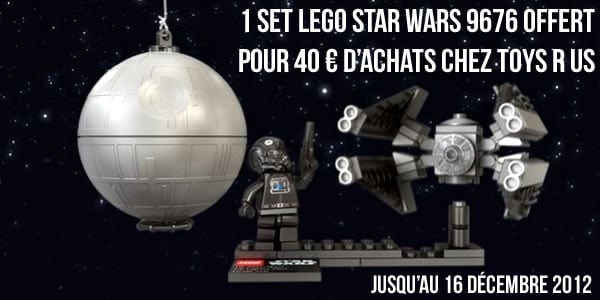 Toys R Us : 1 planète LEGO Star Wars offerte pour 40 € d'achats