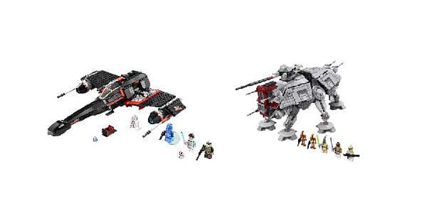 LEGO Star Wars 2013 - 75018 Jek-14 Stealth Starfighter & 75019 AT-TE