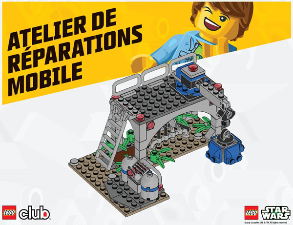 LEGO Star Wars Atelier de Réparation Mobile