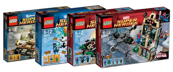 lego super heroes dc marvel 2013