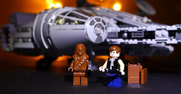 lego han solo falcon