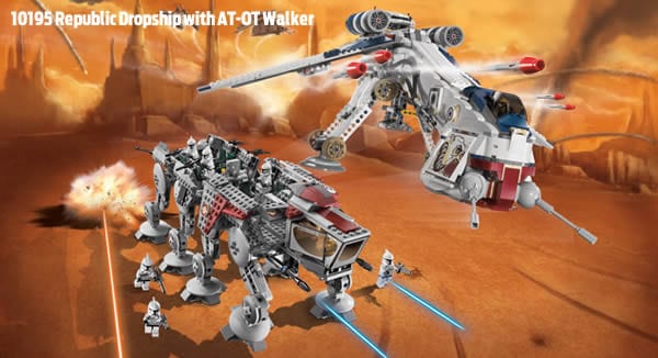 LEGO Star Wars 10195 Republic Dropship with AT-OT Walker