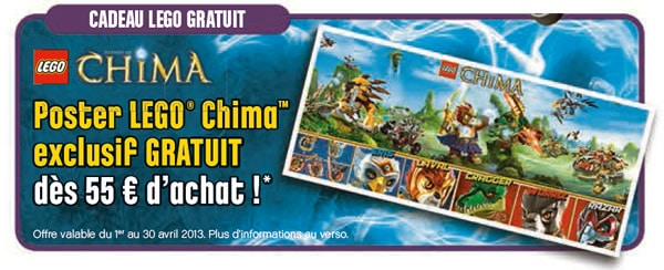 Poster exclusif Legends of Chima