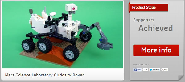 21104 Mars Science Laboratory Curiosity Rover