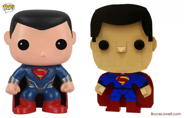 LEGO Man of Steel (Funko POP!) par Bruce Lowell