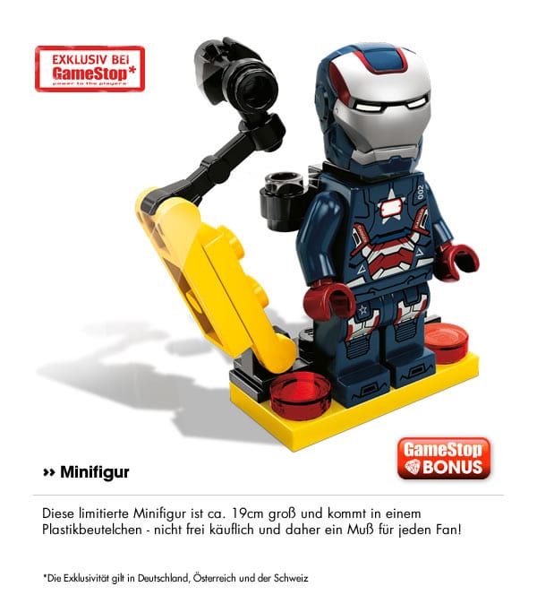 LEGO Super Heroes Marvel Iron Patriot Exclusive Minifig