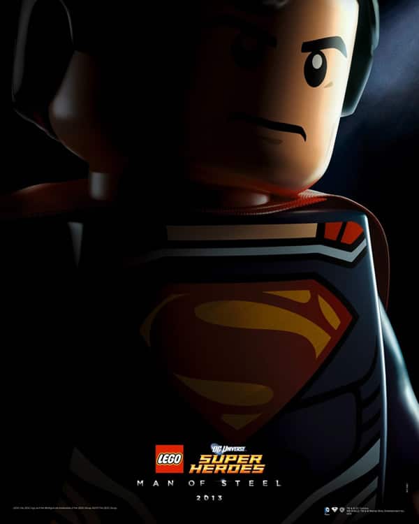 LEGO Man of Steel poster