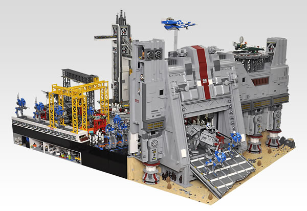 LEGO Star Wars Diorama - Olive Seon