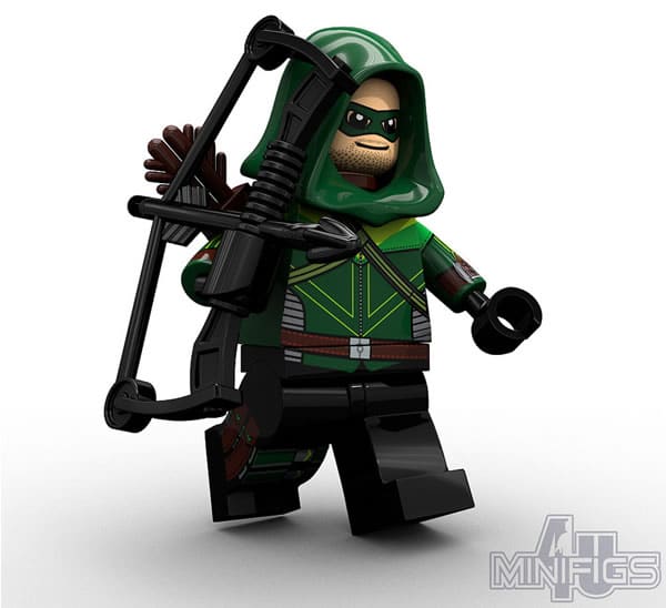 Green Arrow par Solid Brix Studios