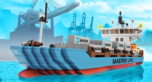 10155 Maersk Line Container Ship