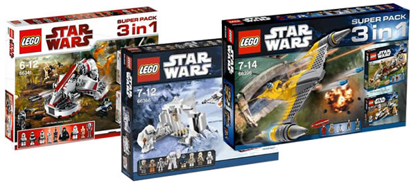 LEGO Star Wars Super Packs 3-in1