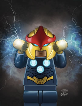 Nova‬ #6 LEGO variant cover