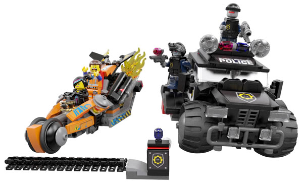 The LEGO Movie 70808 Super Cycle Chase