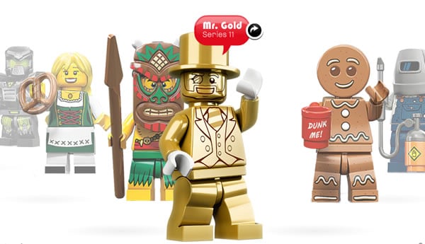 Collectible Minifigures Series - Mr Gold