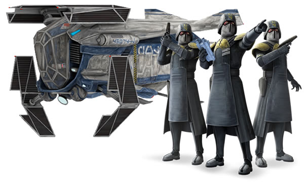 Coruscant Police Gunship