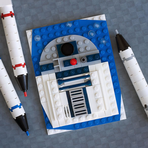 Brick Sketch : R2-D2 par Chris McVeigh