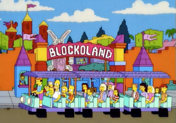 The Simpsons @BLOCKOLAND