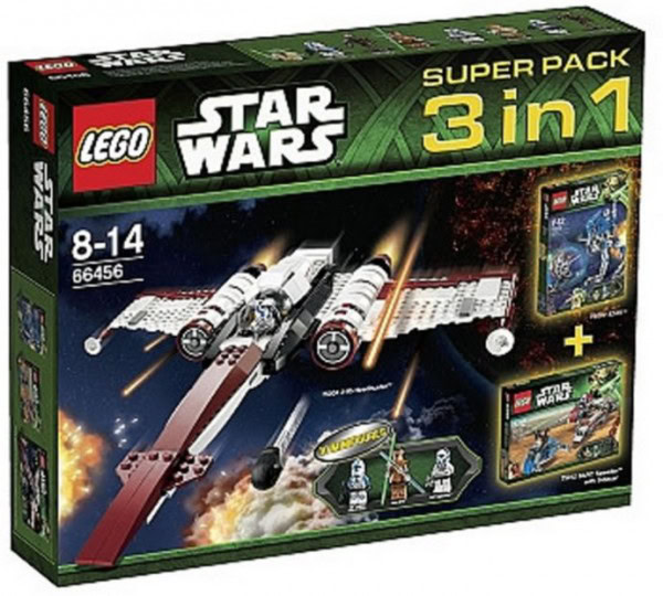 LEGO Star Wars 66456 Super Pack 3-in-1 (75002 + 75004 + 75012)