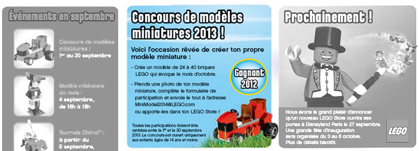 Concours de modèles miniatures 2013