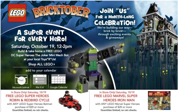 Bricktober @ Toys R Us