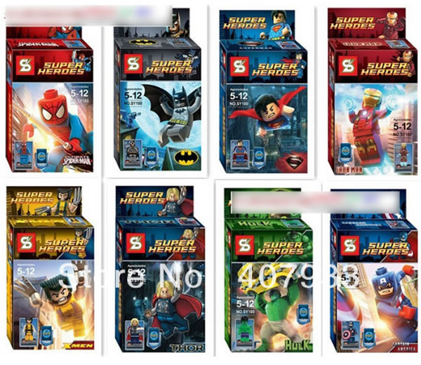 Contrefaçon de produits LEGO Super Heroes