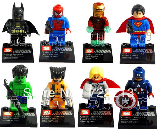 Contrefaçon de produits LEGO Super Heroes