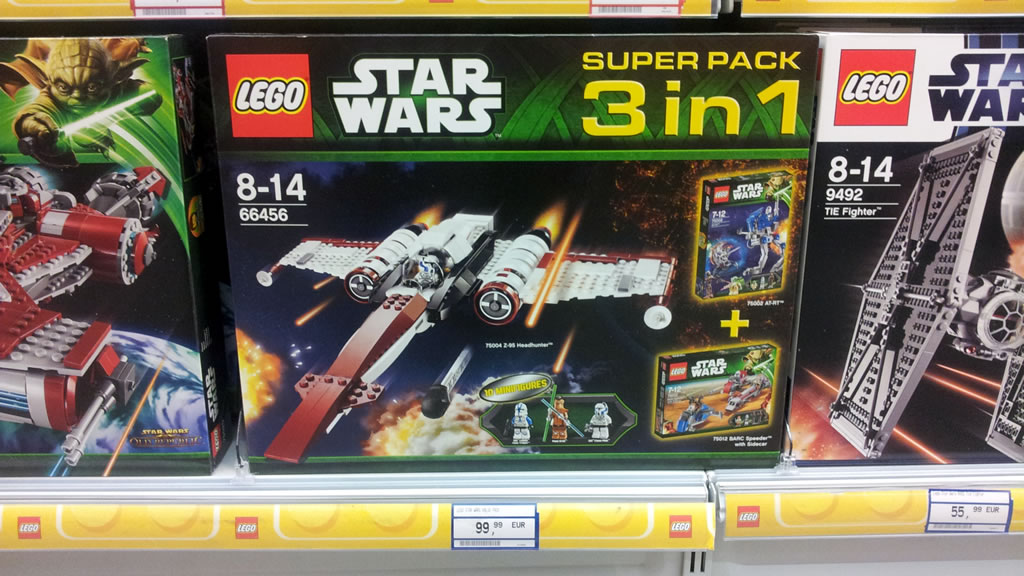 Super Pack 3-in-1 LEGO Star Wars 66456