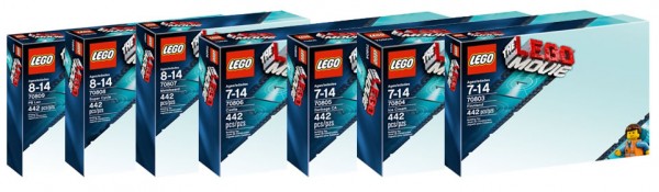 The LEGO Movie packaging