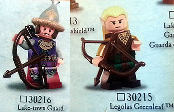 LEGO The Hobbit new polybags : 30215 & 30216