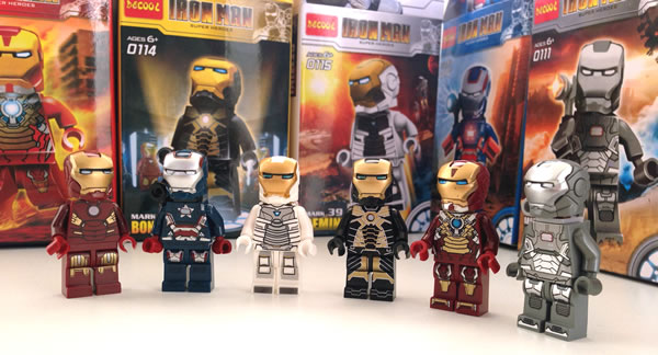 decool iron men 600