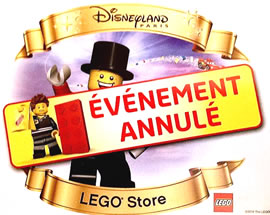 LEGO Store @Disney Village - Annulation